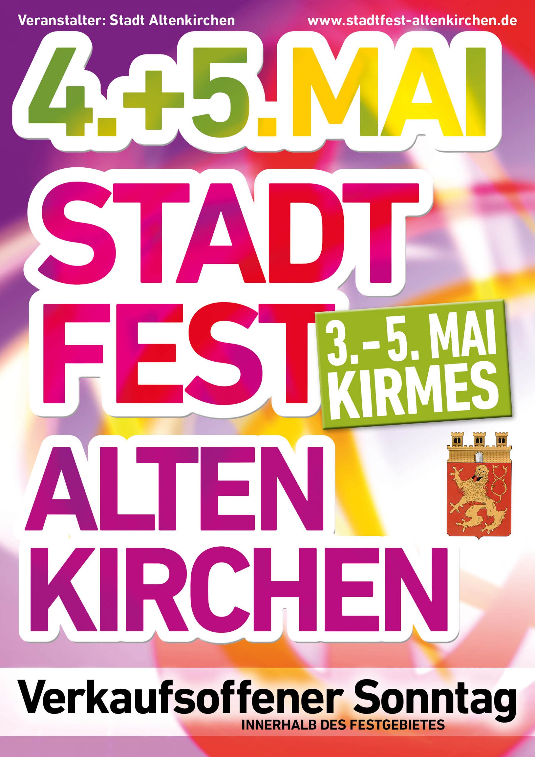 4.+5. Mai Stadtfest Altenkirchen